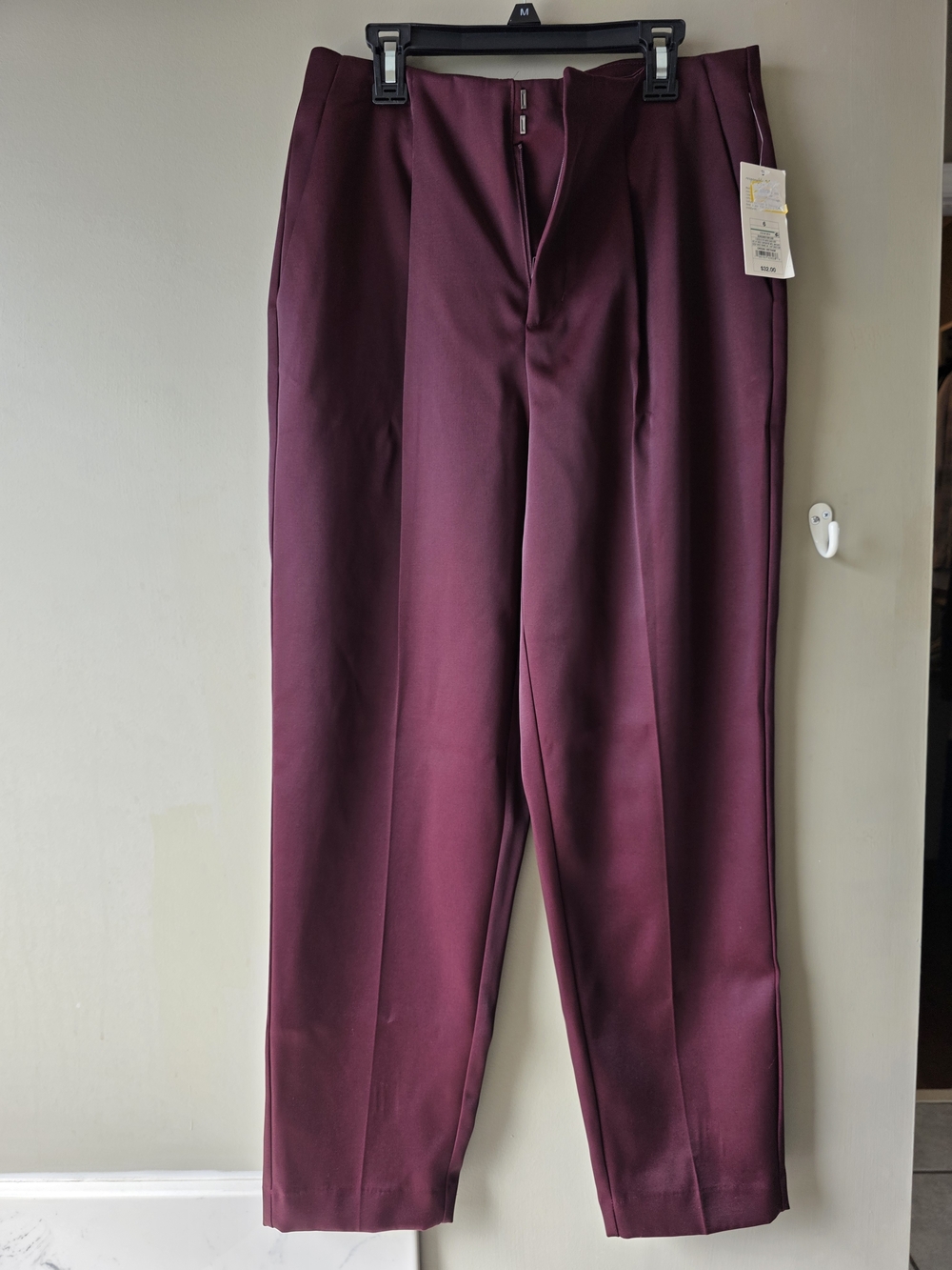 NWT a new day Women's Burgundy Dress Pants